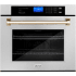 ZLINE Autograph Edition AWSSZ30G - 30 Inch Single Electric Wall Oven