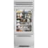 True Residential TR36RBFLSGA - 36 Inch Bottom Mount Refrigerator Glass Door