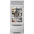 True Residential TRBMREFWCGS361 - 36 Inch Bottom Mount Refrigerator Glass Door