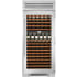 True Residential TR36DZWRSGC - 36 Inch Built-In Dual Zone Column Wine Cooler