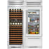 True Residential TRBMREFWCGS301 - True Residential Side-by-Side Bottom Mount Refrigerator Column Set