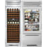 True Residential TRBMREFWCGS361 - True Residential Side-by-Side Bottom Mount Refrigerator Column Set