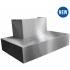Trade-Wind T7200 Series T724212 - 42 Inch T7200 Series Style Barbecue Grill Hood Angled View