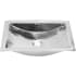 Nantucket Sinks TRSOF - Hand Hammered Stainless Steel Rectangle with Undermount Bathroom Sink