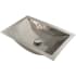 Nantucket Sinks Brightwork Home Collection TRSSM - Stainless Steel Rectangle Bathroom Sink