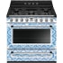 Smeg TRU36GMDGM - 36-inch Victoria, Divina Cucina, Decorated / Special Majolica - Dual Fuel Range