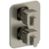 Rohl Equinox™ TEQ46BN - Equinox™ 3/4 Inch Dual Lever Handle Thermostatic and Pressure Balance Trim with 6 Functions in Brushed Nickel