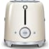 Smeg 50's Retro Design TSF01CRUS - Countertop Toaster with 2 Slice Capacity