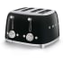 Smeg 50's Retro Design TSF03BLUS - 50's Retro Style Aesthetic 4x4 Slot Toaster