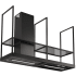 Faber T-Shelf TSHIS70BK600 - T-Shelf 70 Inch Range Hood
