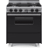FiveStar TPN276W - 30 Inch Freestanding Dual Fuel Range with 4 Open Burners
