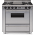 FiveStar TTN3127BW - 36 Inch Freestanding Gas Range with 4 Open Burners