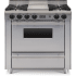 FiveStar WTN3127W - 36 Inch Freestanding Gas Range with 4 Open Burners