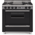 FiveStar TTN3127W - 36 Inch Freestanding Gas Range with 4 Open Burners