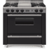 FiveStar TTN3127W - 36 Inch Freestanding Gas Range with 4 Open Burners