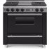FiveStar TPN3327W - 36 Inch Freestanding Gas Range with 4 Sealed Burners