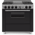 FiveStar TTN3397W - 36 Inch Freestanding Dual Fuel Range with 4 Sealed Burners