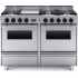 FiveStar TTN5117BW - 48 Inch Freestanding Gas Range with 6 Open Burners