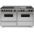 FiveStar TTN6397BW - 60 Inch Freestanding Dual Fuel Range with 6 Sealed Burners