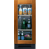 True Residential TUR15LOGC - 15" Overlay Ready Glass Door Undercounter Refrigerator