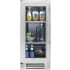 True Residential TUR15LSGC - 15" Stainless Glass Door Undercounter Refrigerator