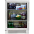 True Residential TUR24LSGC - 24" Stainless Glass Door Undercounter Refrigerator
