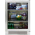 True Residential TUR24RSGC - 24" Stainless Glass Door Undercounter Refrigerator