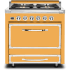 Viking Tuscany Series TVDR3614BDA - 36 Inch Freestanding Dual Fuel Range in Front View