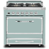 Viking Tuscany Series TVDR3614BSP - 36 Inch Freestanding Dual Fuel Range in Splash Finish