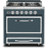 Viking Tuscany Series TVDR3614BSQ - 36 Inch Freestanding Dual Fuel Range in Front View
