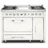 Viking Tuscany Series TVDR4814GPW - 48 Inch Freestanding Dual Fuel Range in Front View