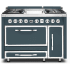 Viking Tuscany Series TVDR4814GSQ - 48 Inch Freestanding Dual Fuel Range in Front View