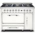 Viking Tuscany Series TVDR4816BPW - 48 Inch Freestanding Dual Fuel Range in Front View
