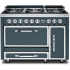 Viking Tuscany Series TVDR4816BSQ - 48 Inch Freestanding Dual Fuel Range in Front View