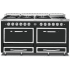 Viking Tuscany Series TVDR6616IAN - 66 Inch Freestanding Dual Fuel Range in Antique Bronze Finish