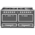 Viking Tuscany Series TVDR6616IDG - 66 Inch Tuscany Dual Fuel Range with Induction Element