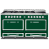 Viking Tuscany Series TVDR6616IIV - 66 Inch Freestanding Dual Fuel Range in Ivy Finish