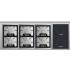 Viking Tuscany Series TVDR6616IPW - 66 Inch Freestanding Dual Fuel Range in Burner Output View