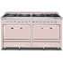 Viking Tuscany Series TVDR6618BBH - 66 Inch Freestanding Dual Fuel Range in Blush Finish