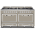 Viking Tuscany Series TVDR6618BNA - 66 Inch Freestanding Dual Fuel Range in Front View