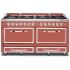 Viking Tuscany Series TVDR6618BSC - 66 Inch Freestanding Dual Fuel Range in Spiced Cider Finish