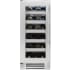 True Residential TWC15LSGC - 15" Stainless Glass Door Wine Cabinet