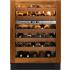 True Residential TWC24DZLOGC - 24" Overlay Ready Glass Door Dual Zone Wine Cabinet