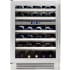 True Residential TWC24DZLSGC - 24" Stainless Glass Door Wine Cabinet