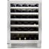 True Residential TWC24LSGC - 24" Stainless Glass Door Wine Cabinet