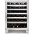 True Residential TWC24RSGC - 24" Stainless Glass Door Wine Cabinet