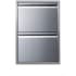 Memphis Grills VGC21DB2 - 21 Inch Double Access Stainless Steel Drawer Stack with Soft Close
