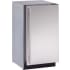 U-Line 2000 Series U2218RS00B - Stainless Steel with Black Sides (Not Shown)