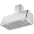 Ilve Nostalgie Collection UAG36SS - 36 Inch Wall Mount Convertible Range Hood