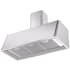 Ilve Nostalgie Collection UAG40SS - 40 Inch Wall Mount Convertible Range Hood